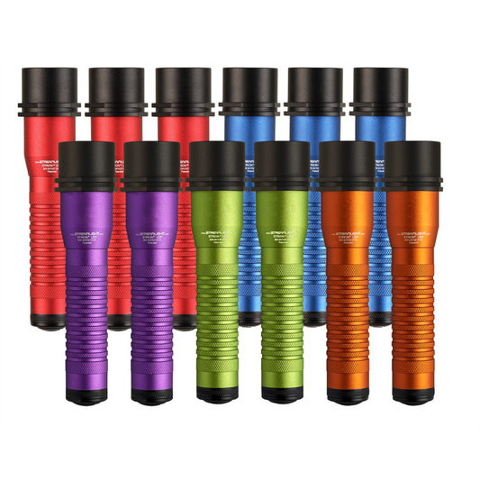 Streamlight Strion LED PB 12 Pack: 3 Red, 3 Blue, 2 Lime, 2 Orange, 2 Purple