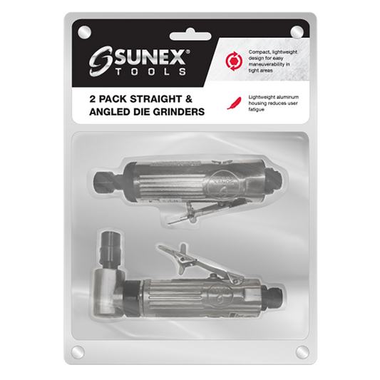 Sunex 2 Pack Die Grinder Set