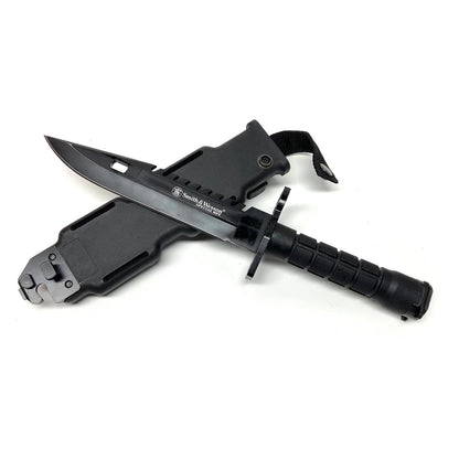 Smith & Wesson Special Ops M-9 Bayonet Fixed Blade Thermoplastic Rubber Handle