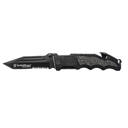 S&W SWBG2TS Border Guard 10in Folding Knife w/Sheath
