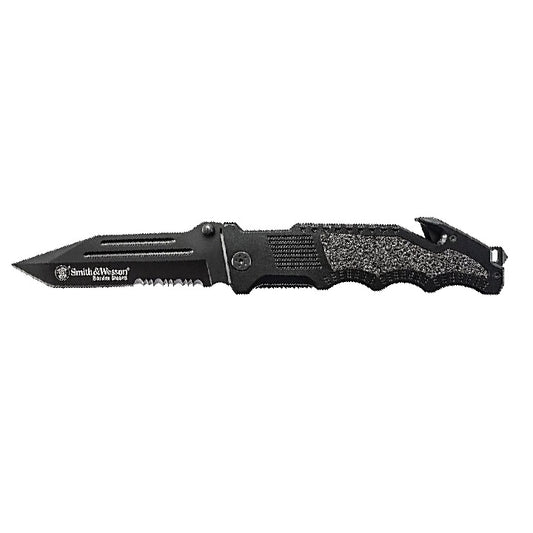 S&W SWBG2TS Border Guard 10in Folding Knife w/Sheath
