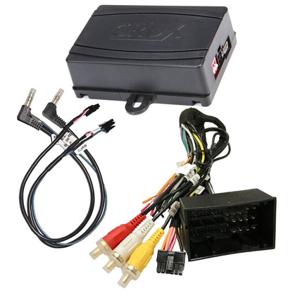 CRUX Radio Replacement with SWC Retention for '13-'24 Dodge Fiat Jeep & Ram Vehicles