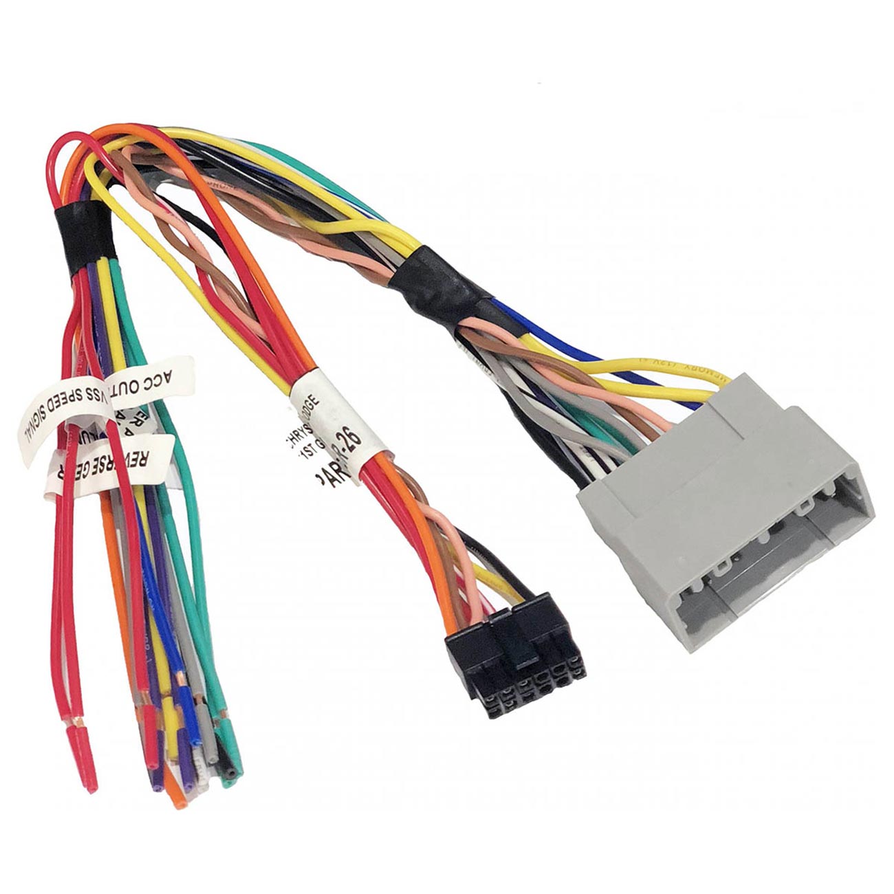 CRUX Radio Replacement Interface with SWC Retention for Select ’05-’18 Chrysler/Dodge/Jeep Vehicles