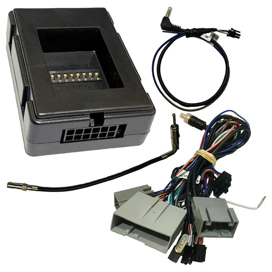 CRUX Radio Replacement Interface for Select '03-12 Ford/Lincoln/Mercury Vehicles with Analog SWC
