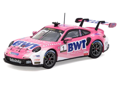 Porsche 911 GT3 Cup (992) #1 Harry King "Porsche Mobil 1 Supercup" (2024) "Hobby64" Series 1/64 Diecast Model Car by Tarmac Works