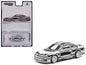 VERTEX Silvia (S14) "Designed by Joshua Vides" Black and White "Global64" Series 1/64 T&y Diecast Model Car by Tarmac Works