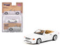Mercedes-Benz SL 500 Koenig Specials Convertible White "Global64" Series 1/64 Diecast Model by Tarmac Works