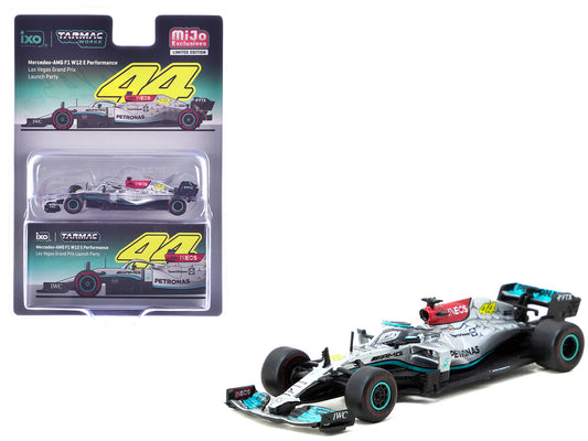 Mercedes-AMG F1 W12 E Performance Formula One F1 "Las Vegas Grand Prix Launch Party" "Global64" Series 1/64 T&y Diecast Model Car by Tarmac Works