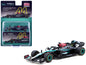 Mercedes-AMG F1 W12 E Performance #44 Lewis Hamilton Formula One F1 "New York Demo Run" (2024) "Global64" Series 1/64 Diecast Model by Tarmac Works