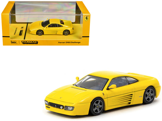 Ferrari 348 Challenge Yellow "Road64" Series 1/64 T&y Diecast Model Car by Tarmac Works