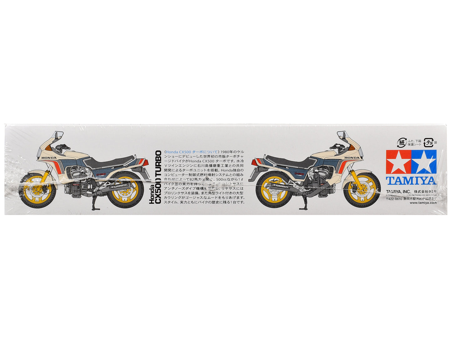 Model Kit Honda CX500 Turbo Motorcycle 1/12 Scale Model by Tamiya T&y