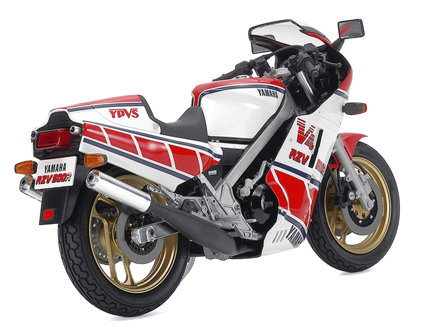 Model Kit Yamaha RZV500R Motorcycle 1/12 Scale Model by Tamiya