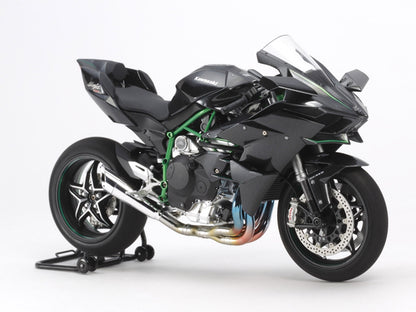 Model Kit Kawasaki Ninja H2R Motorcycle 1/12 Scale Model by Tamiya