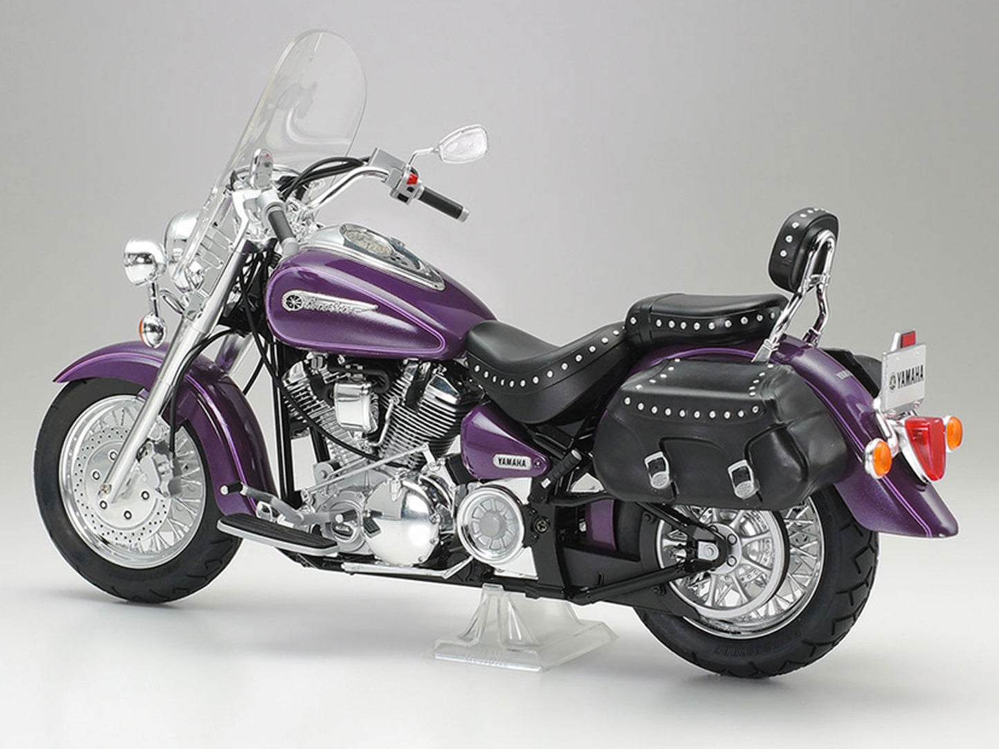 Model Kit Yamaha XV1600 RoadStar Custom Motorcycle 1/12 Scale Model by Tamiya