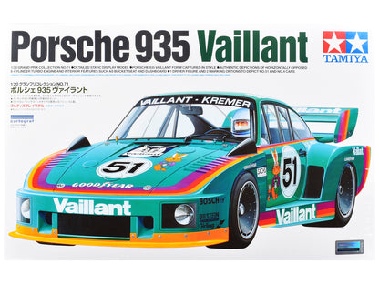 Model Kit Porsche 935 "Vaillant-Kremer" 1/24 Scale Model by Tamiya