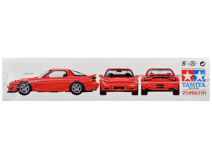 Model Kit Mazda RX-7 R1 1/24 Scale Model by Tamiya