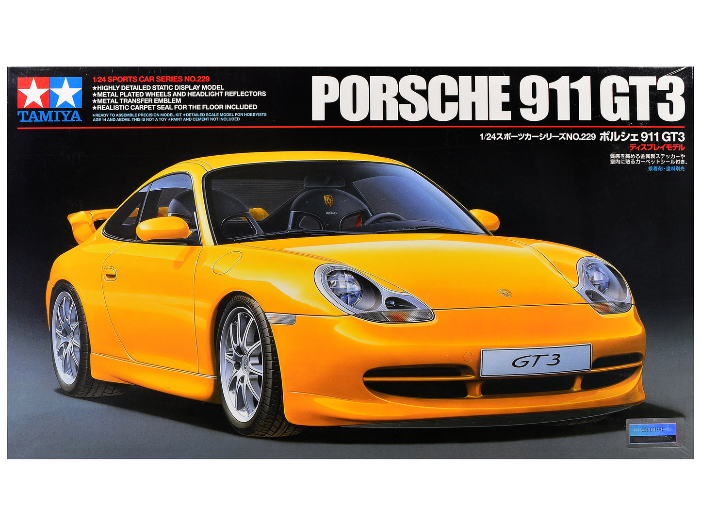 Model Kit Porsche 911 GT3 1/24 Scale Model by Tamiya