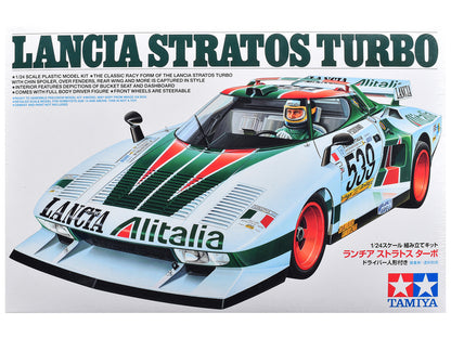 Model Kit Lancia Stratos Turbo 1/24 Scale Model by Tamiya T&y