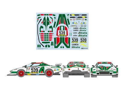 Model Kit Lancia Stratos Turbo 1/24 Scale Model by Tamiya T&y