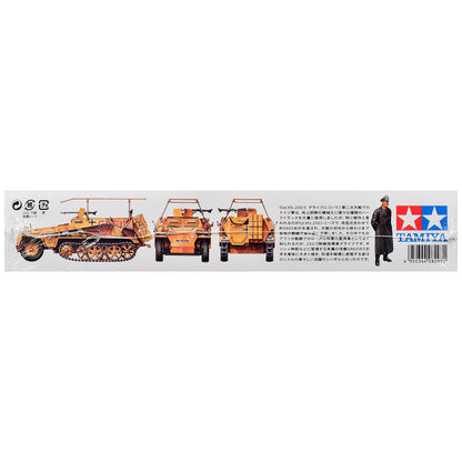 Model Kit German Sd.kfz. 250/3 Greif Half-Tracked Armored Vehicle 1/35 Scale Model by Tamiya
