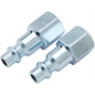 Titan 2 pc. I/M Steel Female Plugs