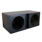 Atrend Dual 10" Slammer Slot-Port Vented Woofer Enclosure - Bedliner Finish