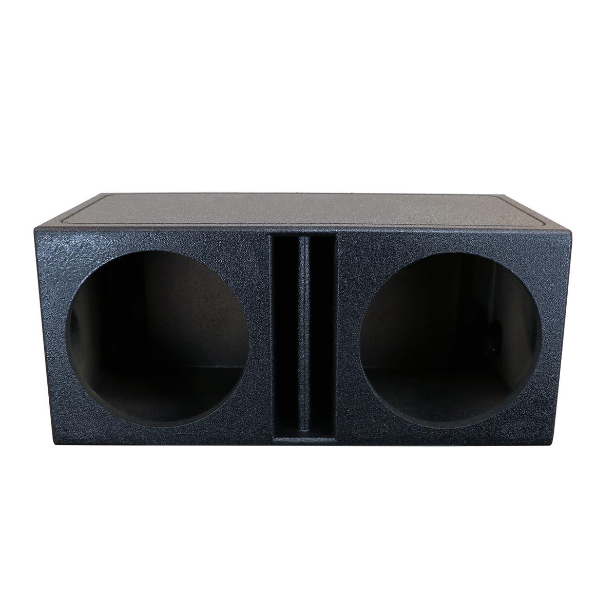 Atrend Dual 10" Slammer Slot-Port Vented Woofer Enclosure - Bedliner Finish