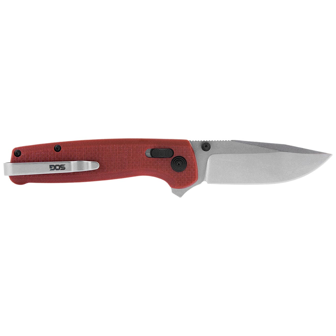 SOG TERMINUS XR G10 2.95" Folding Pocket Knife (Crimson) - Presentation Box
