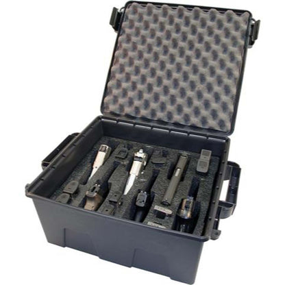 MTM Tactical Semi-Automatic Handgun Case - 6 Pistol (Dark Gray)