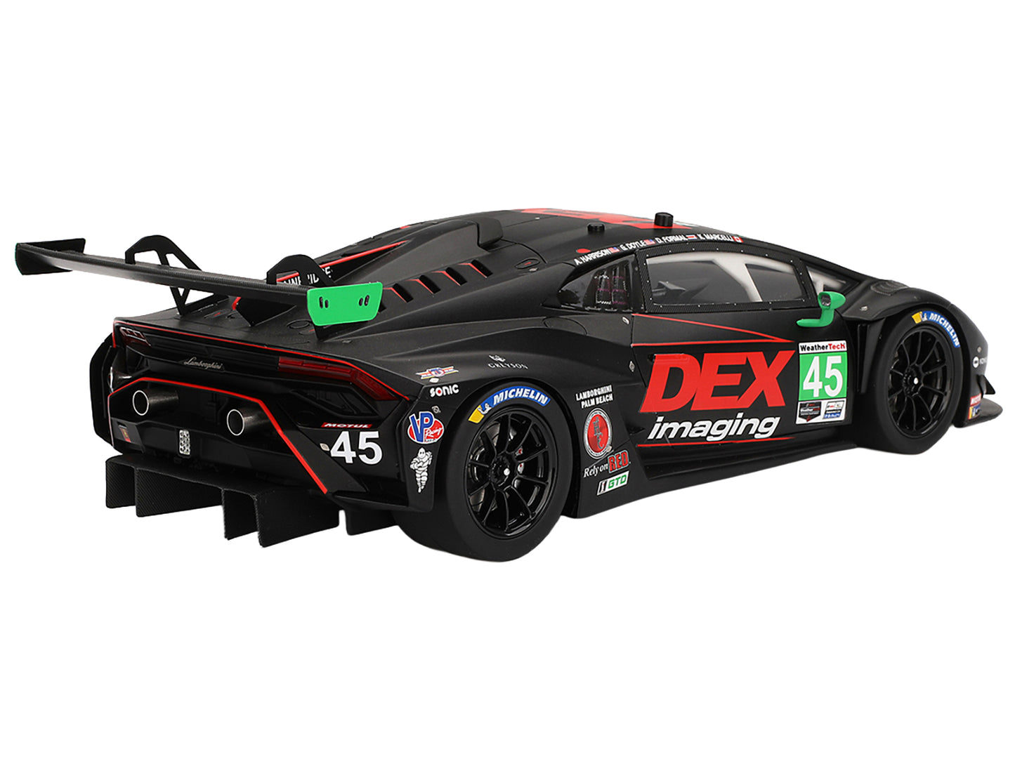 Lamborghini Huracan GT3 EVO2 #45 Graham Doyle - Danny Formal - Ashton Harrison - Kyle Marcelli "Wayne Taylor Racing with Andretti" "24 Hours of Daytona" (2024) 1/18 Model Car by Top Speed T&y