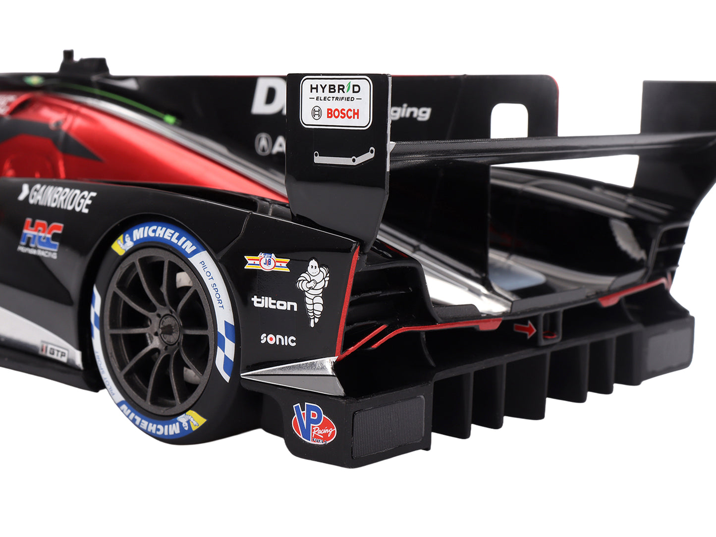 Acura ARX-06 GTP #40 Louis Deletraz - Colton Herta - Jordan Taylor "Wayne Taylor Racing with Andretti" Winner "12 Hours of Sebring" (2024) 1/18 Model Car by Top Speed