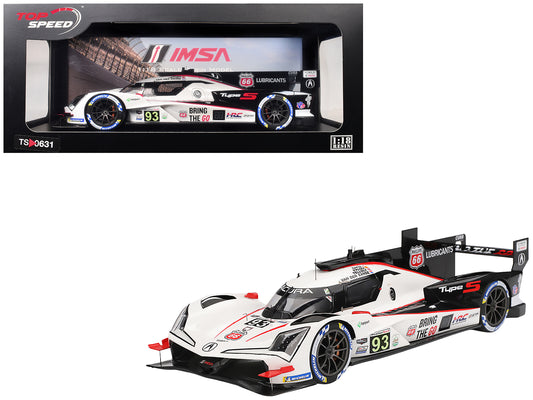 Acura ARX-06 GTP #93 Kakunoshin Ohta - Alex Palou - Renger van der Zande - Nick Yelloly "Acura Meyer Shank Racing with Curb-Agajanian" "24 Hours of Daytona" (2025) 1/18 Model Car by Top Speed T&y