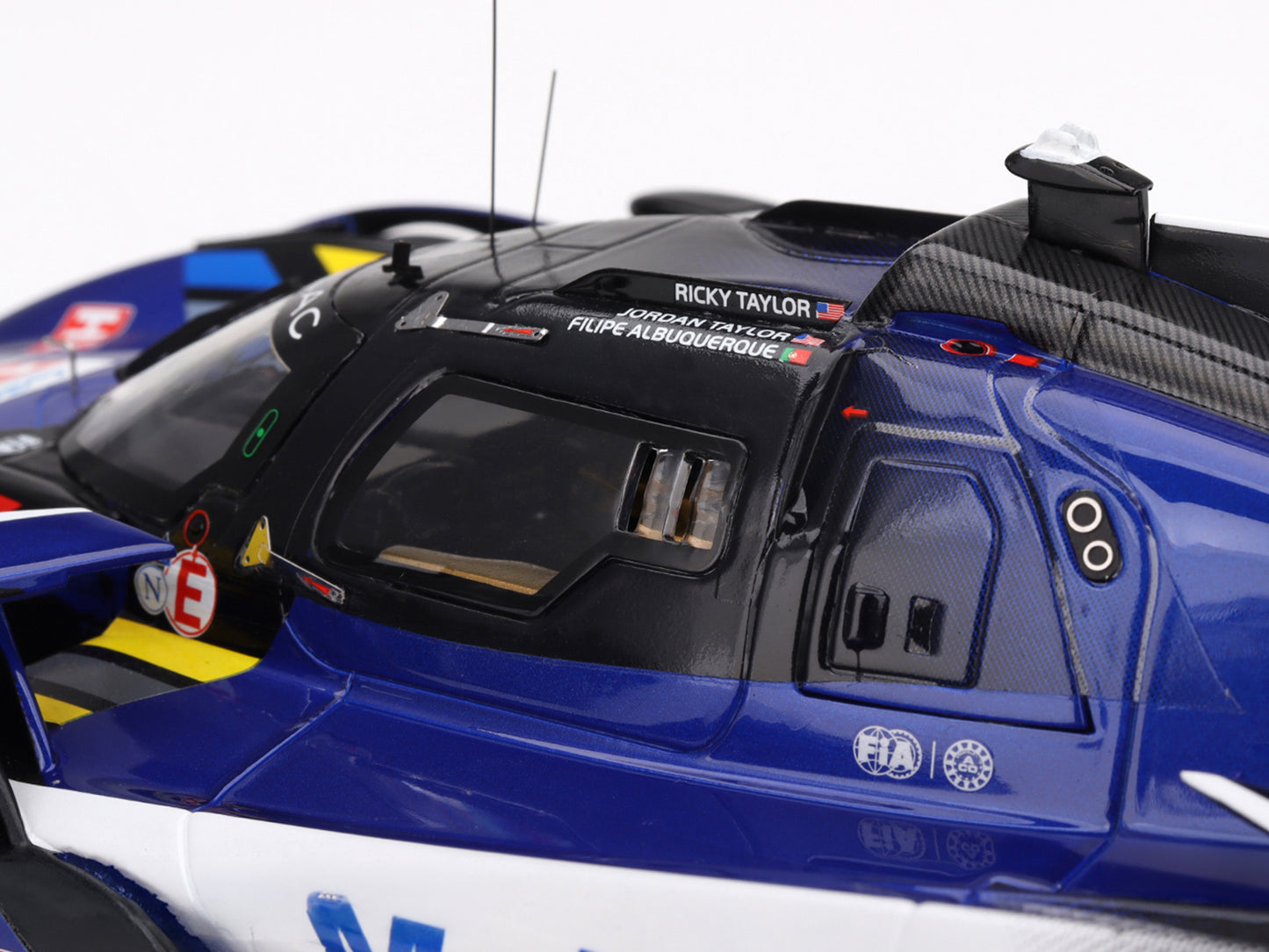 Cadillac V-Series.R #101 Filipe Albuquerque - Jordan Taylor - Ricky Taylor "Cadillac Wayne Taylor Racing" FIA WEC "24 Hours of Le Mans" (2025) 1/18 Model Car by Top Speed