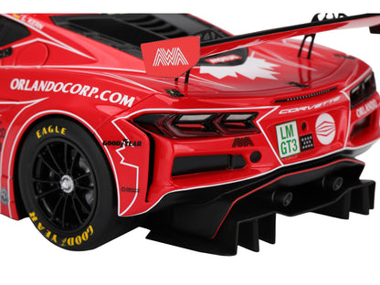 Chevrolet Corvette Z06 GT3.R #13 Matt Bell - Orey Fidani - Lars Kern "AWA Racing" "24 Hours of Le Mans" (2025) 1/18 Model Car by Top Speed