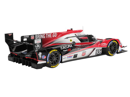 Acura ARX-06 #93 Alex Palou - Renger van der Zande - Nick Yelloly "Acura Meyer Shank Racing" 3rd Place GTP IMSA "12 Hours of Sebring" (2025) 1/18 Model Car by Top Speed