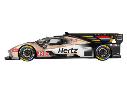 Cadillac V-Series.R #38 Earl Bamber - Sebastien Bourdais - Jenson Button "Cadillac Hertz Team Jota" FIA WEC "24 Hours of Le Mans" (2025) 1/18 Model Car by Top Speed