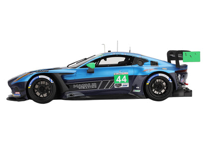 Aston Martin Vantage GT3 EVO #44 Andy Lally - John Potter - Spencer Pumpelly - Nicki Thiim "Magnus Racing" IMSA "24 Hours of Daytona" (2025) 1/18 Model Car by Top Speed