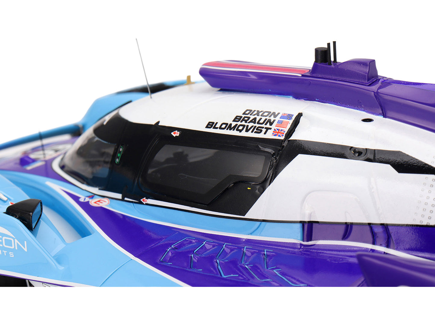 Acura ARX-06 GTP #60 Tom Blomqvist - Colin Braun - Scott Dixon "Acura Meyer Shank Racing with Curb-Agajanian" IMSA "12 Hours of Sebring" (2025) 1/18 Model Car by Top Speed