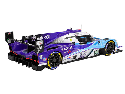 Acura ARX-06 GTP #60 Tom Blomqvist - Colin Braun - Scott Dixon "Acura Meyer Shank Racing with Curb-Agajanian" IMSA "12 Hours of Sebring" (2025) 1/18 Model Car by Top Speed