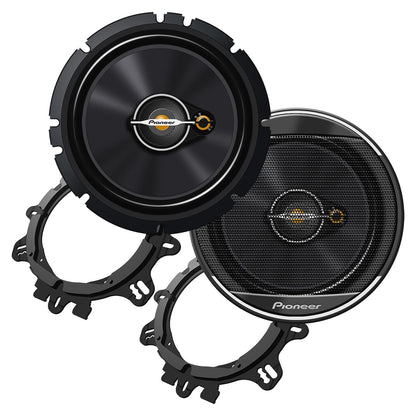 Pioneer 6-1/2â€³ 3-Way Full Range Speakers - 320 Watts Max / 70 RMS (Pair)