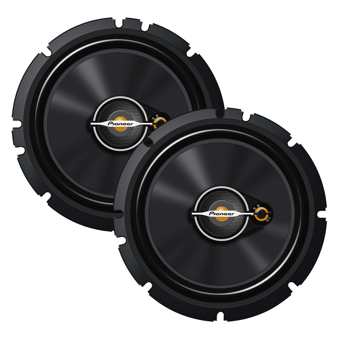Pioneer 6-1/2â€³ 3-Way Full Range Speakers - 320 Watts Max / 70 RMS (Pair)