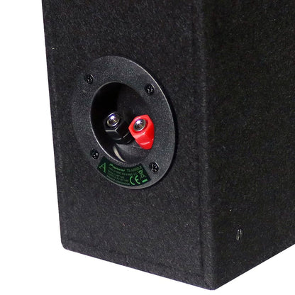 Pioneer Single 10" Shallow Mount Pre-Loaded Enclosure - 1200 Watts 2ohm