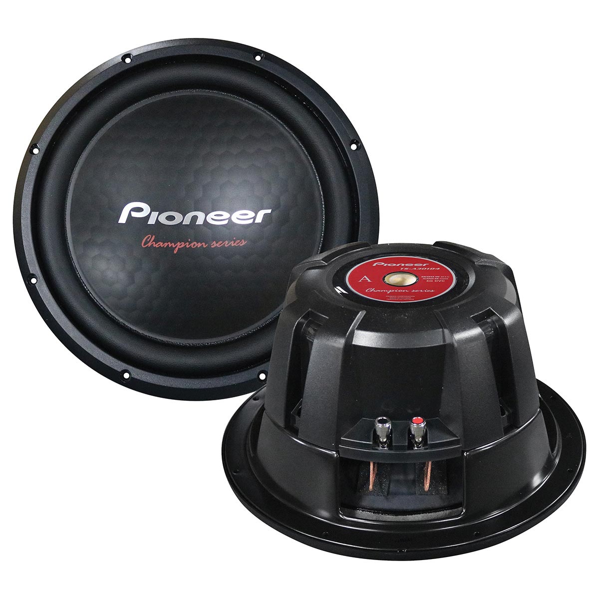 Pioneer 12â€³ Woofer 500W RMS/1600W Max Dual 4 Ohm Voice Coils