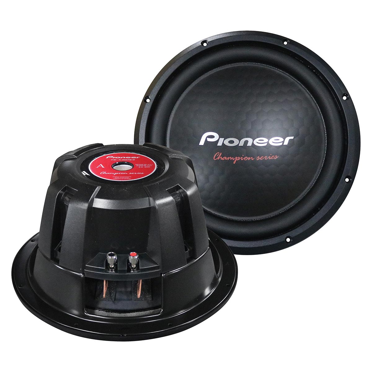 Pioneer 12″ Woofer 500W RMS/1600W Max Single 4 Ohm Voice Coil