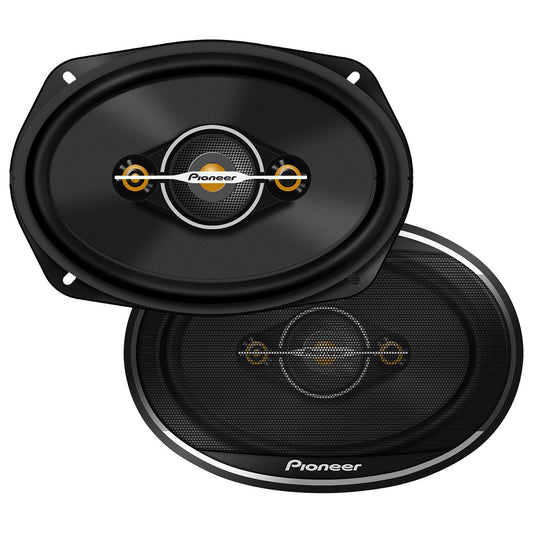 Pioneer 6x9â€³ 4-Way Full Range Speakers (Shallow Mount) - 600 Watts Max / 100 RMS (Pair)