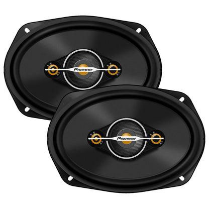 Pioneer 6x9â€³ 4-Way Full Range Speakers (Shallow Mount) - 600 Watts Max / 100 RMS (Pair)
