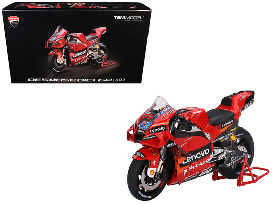 Ducati Desmosedici #43 Jack Miller "Presentation" "MotoGP World Championship" (2022) 1/12 Motorcycle Model by True Scale Miniatures T&y
