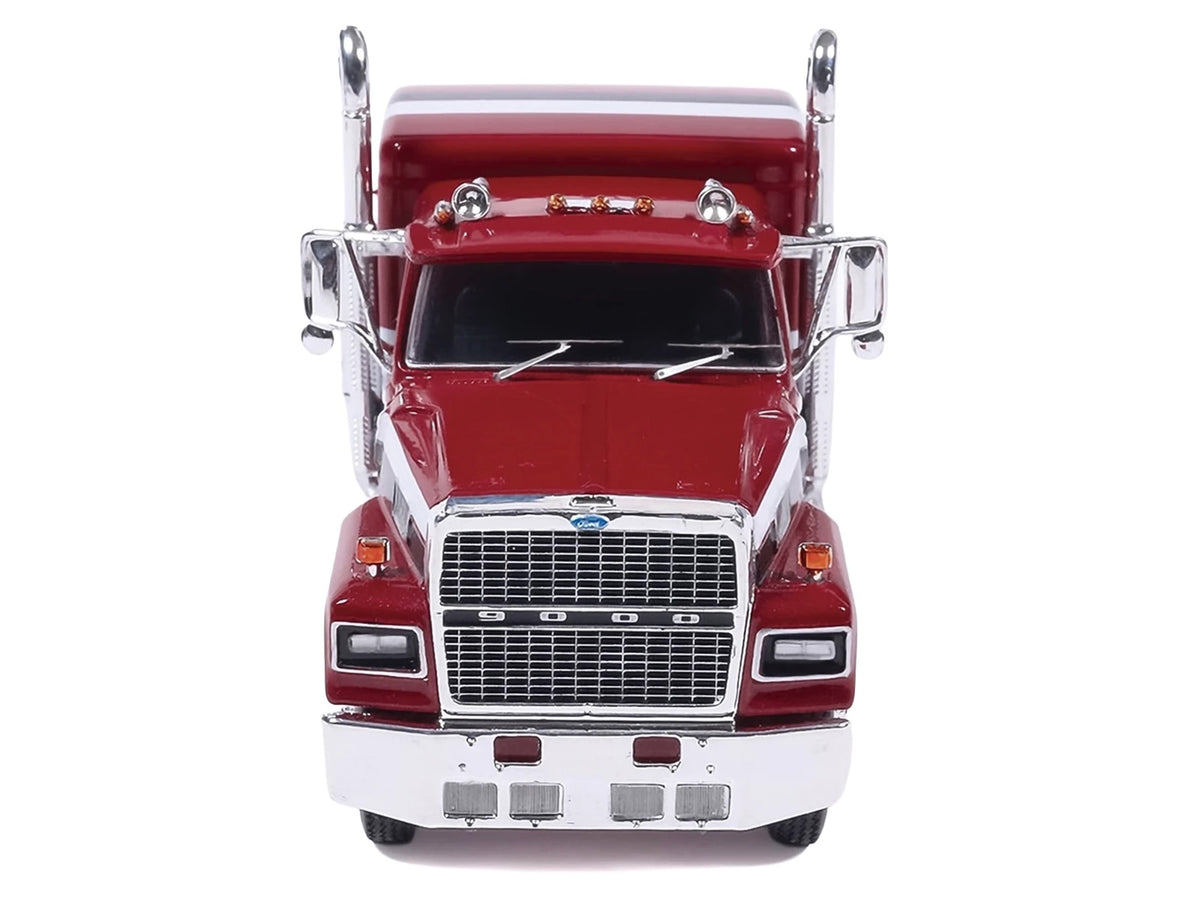 1978 Ford LTL-9000 Truck Tractor Red Metallic with Stripes 1/64 Diecast