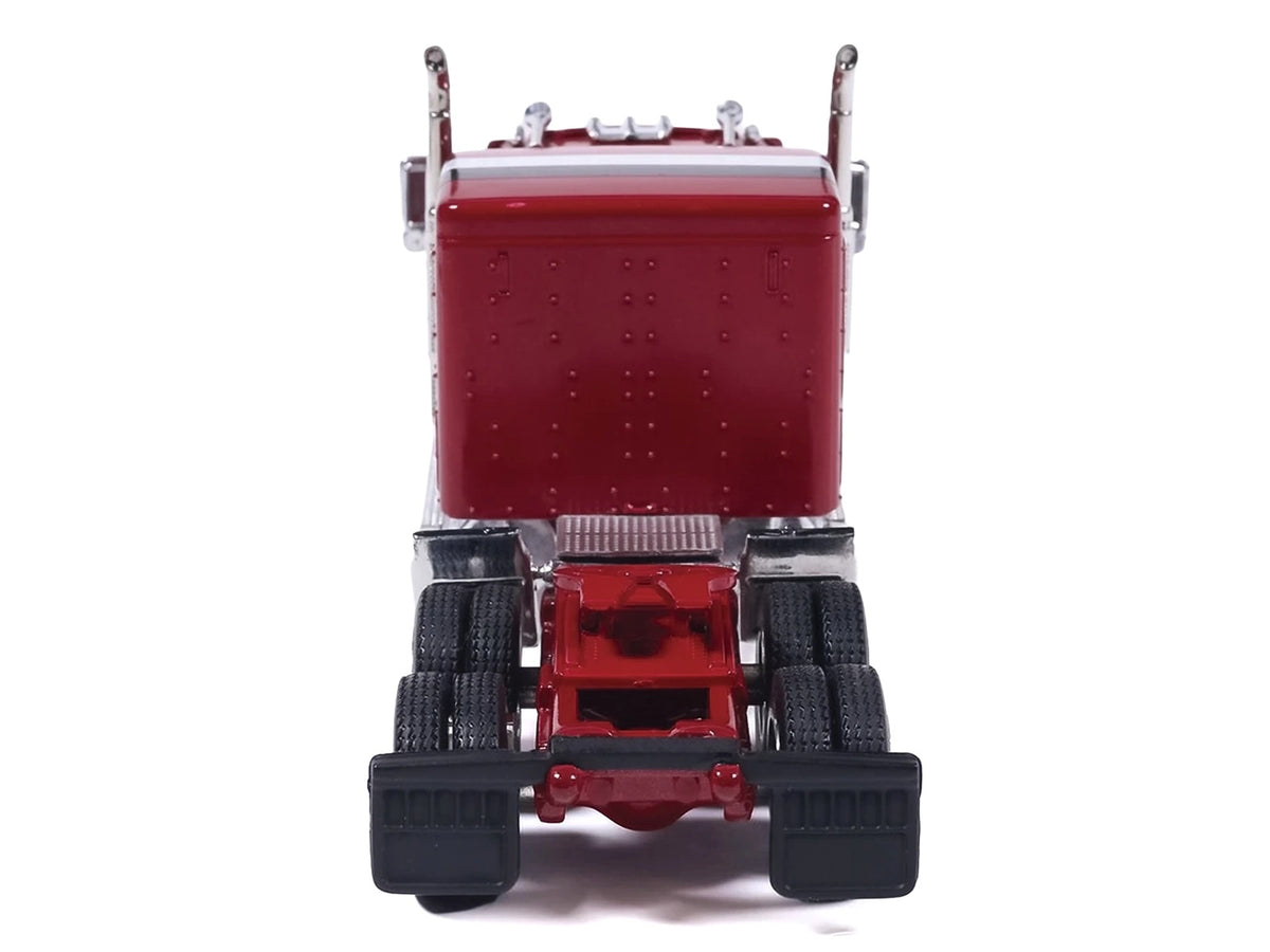 1978 Ford LTL-9000 Truck Tractor Red Metallic with Stripes 1/64 Diecast