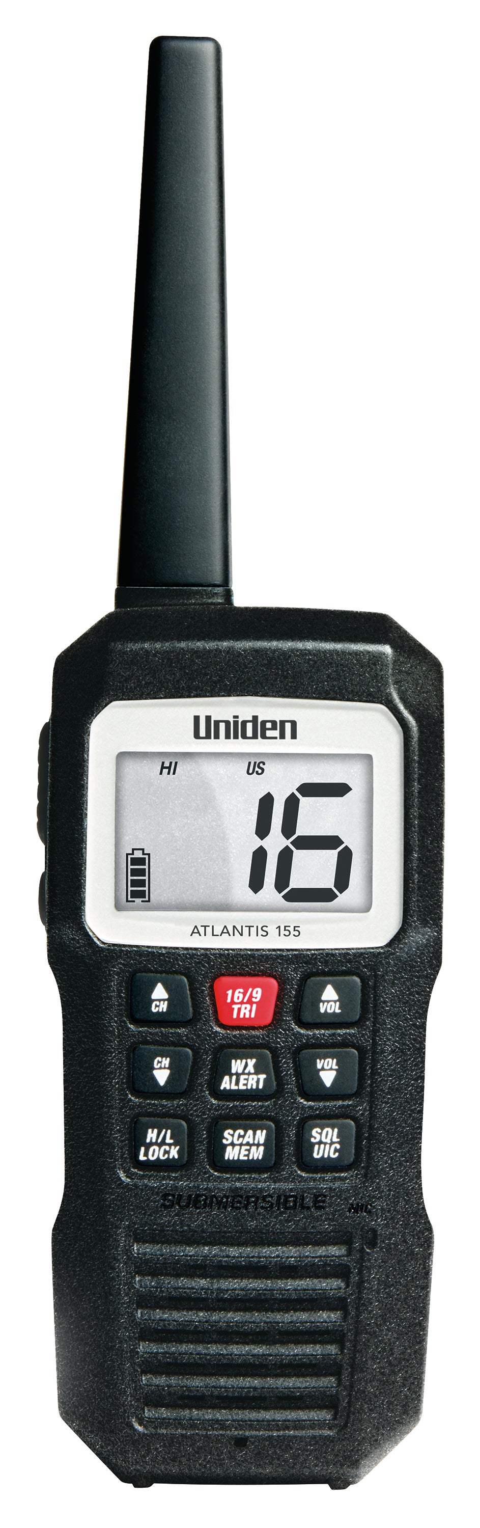 Uniden Atlantis 155 Floating Wtron Hand Held VHF Radio